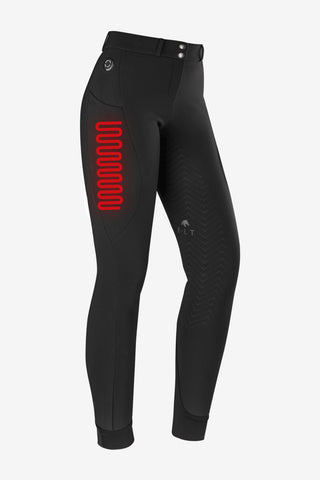 Comfort Verwarmde Rijbroek Zwart