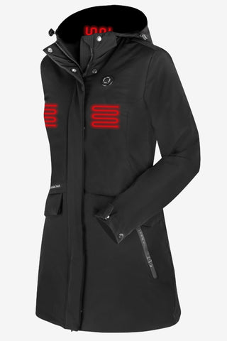 Comfort Heated Parka Black