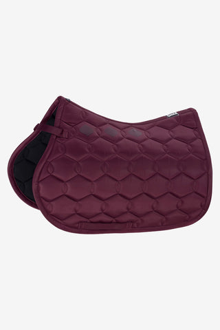 Eskadron Glossy Wave Saddle Pad Blackberry