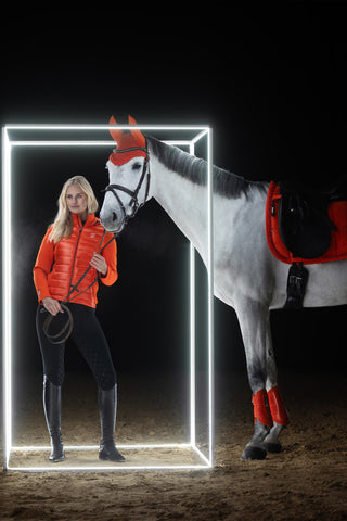 Dressage Saddle Pad Jewel Dynamic 25 Poppy Red
