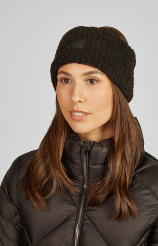 Pannbånd Heritage Bouclé Black Truffle