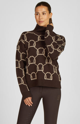 Knitted Sweater Heritage Black Truffle