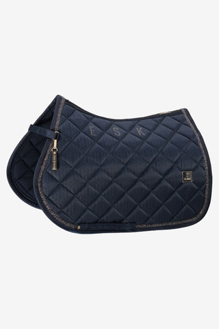 Saddle Cloth Glossy Heritage AW25 Navy