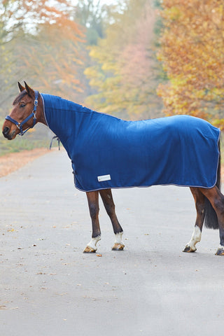 Fleece Rug With Neck Economic Navy