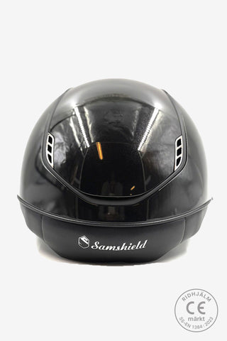 Ridhjelm 2.0 Glossy Miss Shield Frontal Band Intarsia Mat Krystal Blazon Sort
