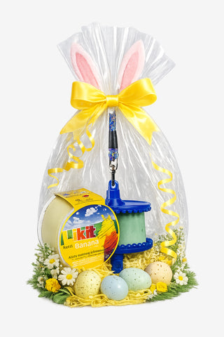 Godispaket LikIT Refill Banan 650g + Hållare