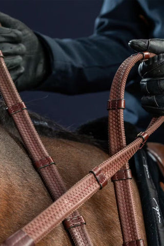 Delta tøjle Gummi Dyon Collection Brun