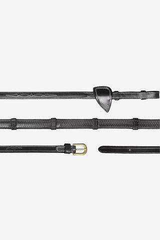 Gummizügel mit Stoppern 13mm Dyon Collection Schwarz