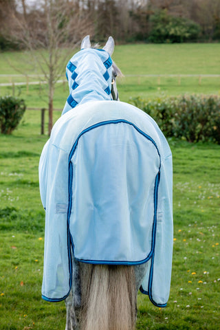 Amigo Fluedækken + hals Azure/Navy