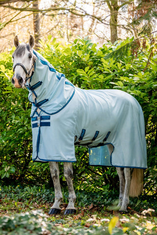 Amigo Fluedækken + hals Azure/Navy