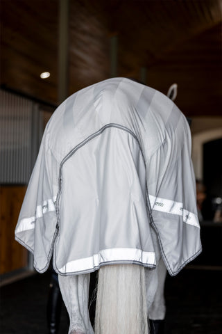 Amigo Ridedækken mod fluer Grå/Sølv