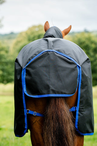 Amigo Ripstop Winter Buiten deken 900D Plus 200g Zwart/Blauw
