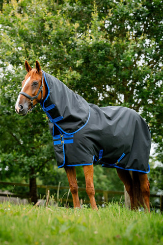 Amigo Ripstop Winter Buiten deken 900D Plus 200g Zwart/Blauw