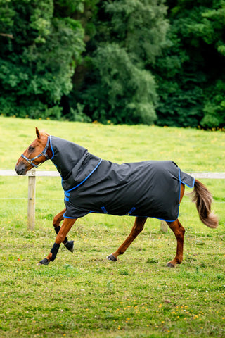 Amigo Ripstop Winter Buiten deken 900D Plus 200g Zwart/Blauw