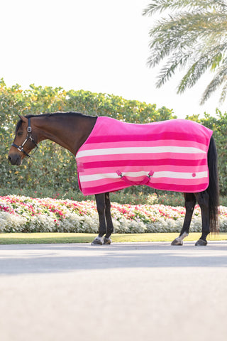 Newmarket Fleece Deken Witney Pink