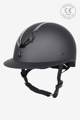 Riding Helmet Victory Black/Chrome