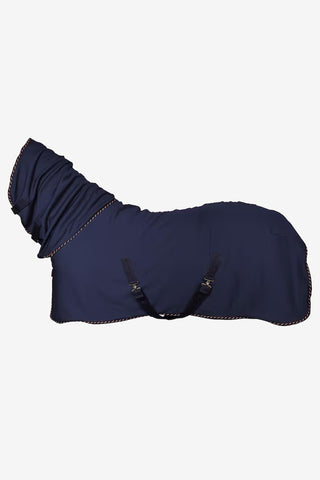 Fleece Rug with Neck Navy