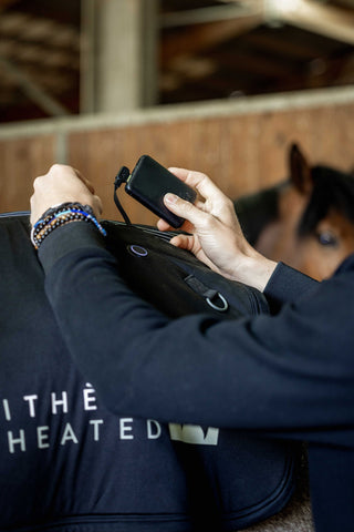Horse Back Warmer Equithème Black