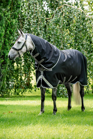 Horseware Amigo 1200D Plus 100g Sort/Titan Grey Silver