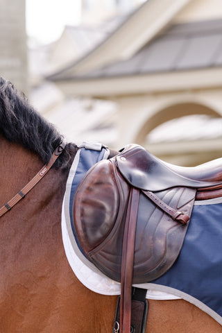 Amigo Ripstop Ausreitdecke Navy/Grey