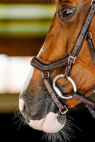 Horseware Micklem Competition Hoofdstel Dark Havana