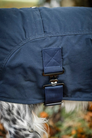 Newmarket Heritage Hundedækken M Navy