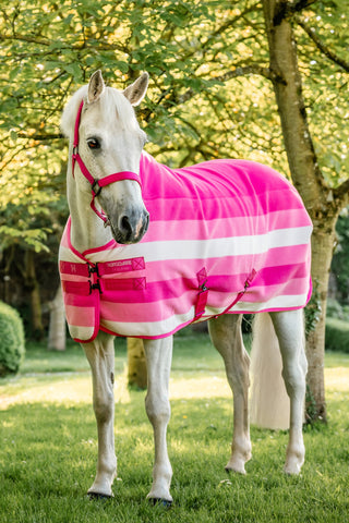 Newmarket Pony Fleece Deken Witney Pink