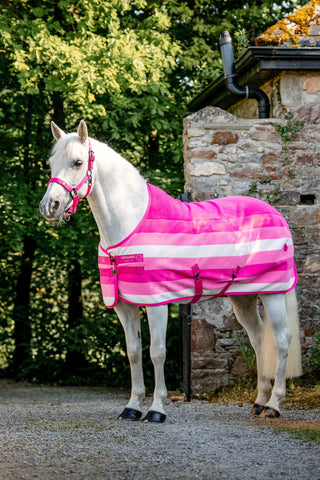 Newmarket Pony Fleece Deken Witney Pink