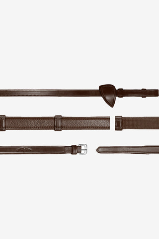 Hunter Reins 5/8" 16mm New English Brown