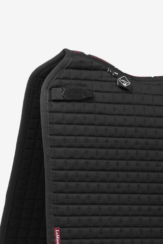 Cotton Dressage Saddle Pad Black