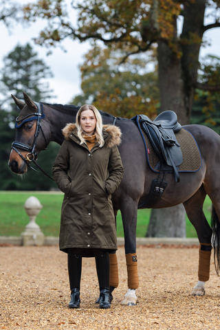 Suede Dressage Pad Square