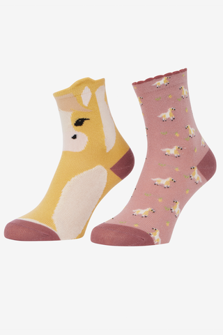 Mini Character Socks 2 Pack