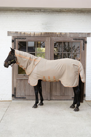 Mesh Fly Rug Comfort Beige