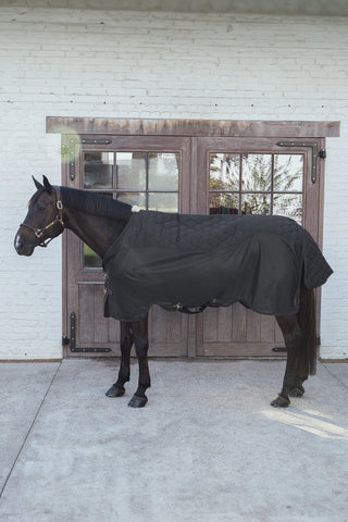 Kombo Cooler Fleece Rug Black