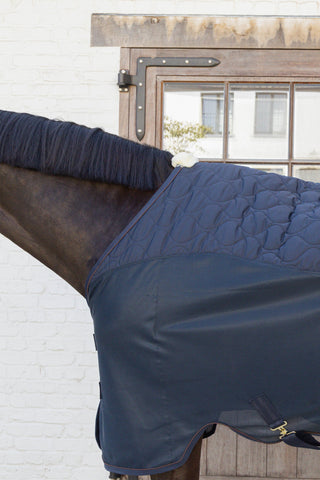 Kombo Cooler Fleece Rug Navy