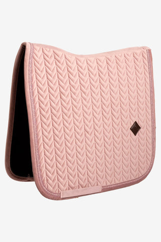 Dressurunderlag Velvet Mini Pearls Old Rose