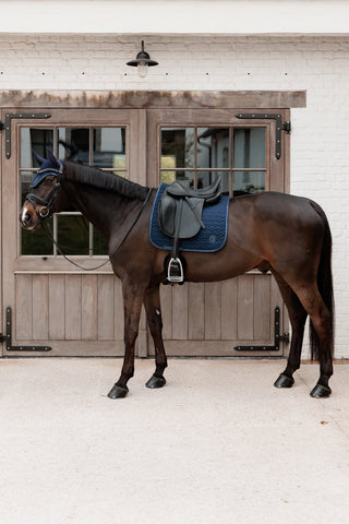 Kentucky Dressurunterlage Sparkling Navy