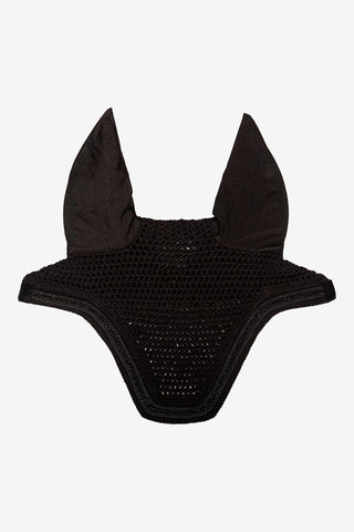 Fly Veil Velvet Mini Pearls Black