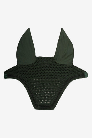 Fluehætte Velvet Mini Pearls Pine Green