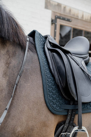 Czaprak 3D Logo Granatowy