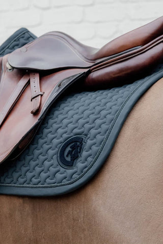 Czaprak 3D Logo Granatowy