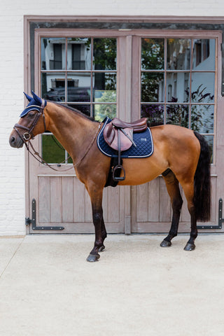 Tapis de selle Kentucky Diamond Rope Navy