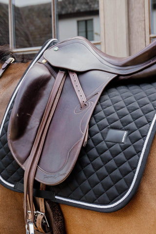 Tapis de selle Kentucky Diamond Rope Noir