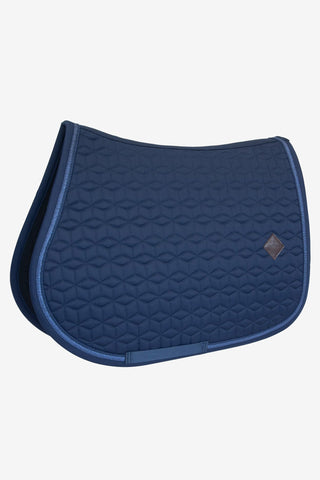 Tapis de selle Glitter Rope Poney Marine