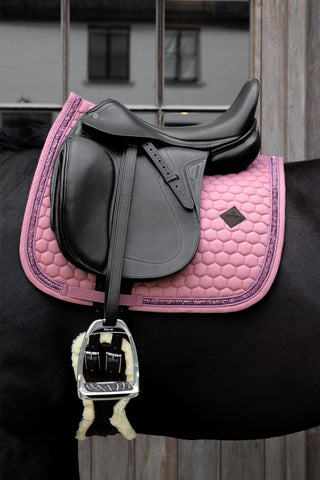Saddle Pad Glitter Band Fuschia