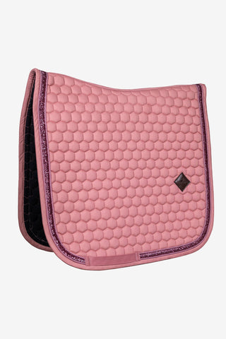 Saddle Pad Glitter Band Fuschia