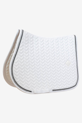 Kentucky Saddle Pad Metal Chain White