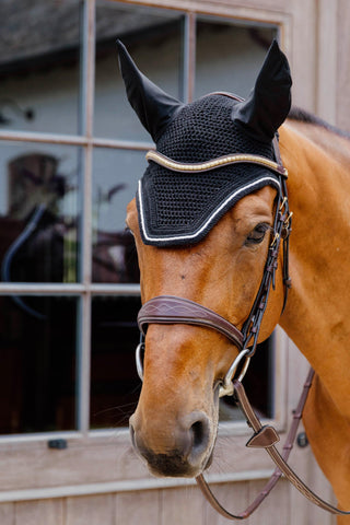 Wellington Diamond Rope Fliegenhaube Schwarz