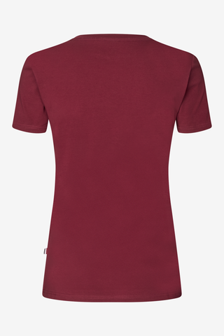 Classic T-shirt Ladies Burgundy