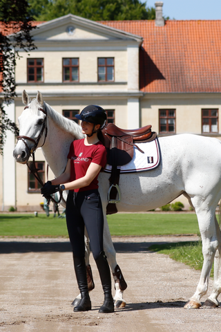 Classic T-shirt Ladies Burgundy